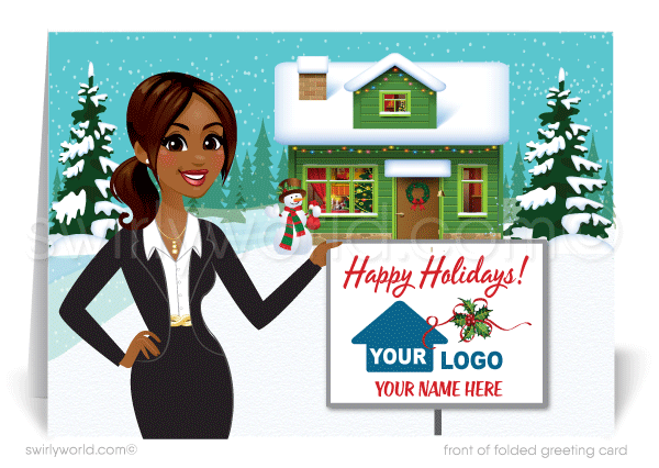 Real Estate Client Holiday Greeting Cards for Realtors® 