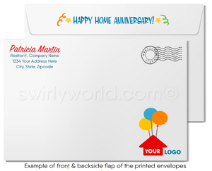 House Made of Gift Packages Happy Home Anniversary Cards Marketing for Realtors®