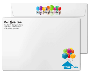 Happy House-A-Versary Home Anniversary for Clients from Realtor® Real Estate Agent