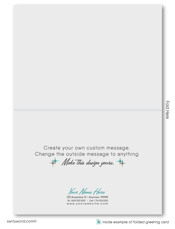 Eames Z Chair Mid-Century Modern Eichler Thank You Note Cards for Architects Designers.