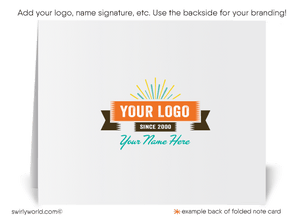 Retro Mid-Century Modern Atomic Starburst Pattern Thank You Note Cards