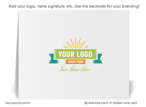 Atomic Retro Mid-Century Modern Design Pattern Thank You Note Cards