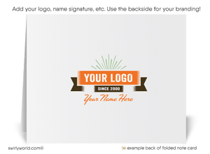 Eames Atomic Retro Mod Mid-Century Modern Design Pattern Thank You Note Cards