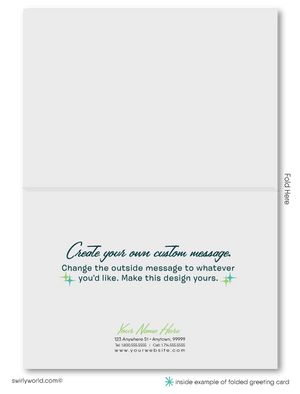 1960s Mod Retro Atomic Mid-Century Modern Pattern Thank You Note Cards