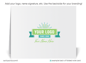 1960s Mod Retro Atomic Mid-Century Modern Pattern Thank You Note Cards