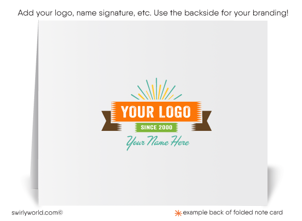 Atomic Retro Modern Mid-Century Pattern Note Card Design