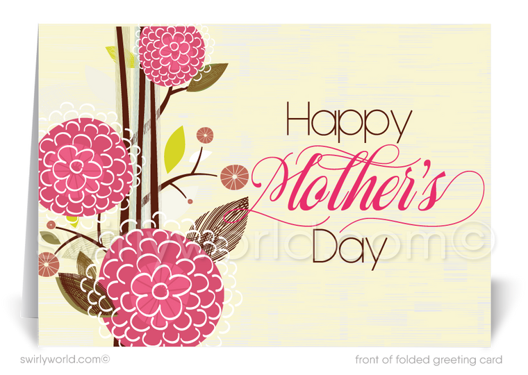 Business Happy Mother's Day Cards for Clients and Customers