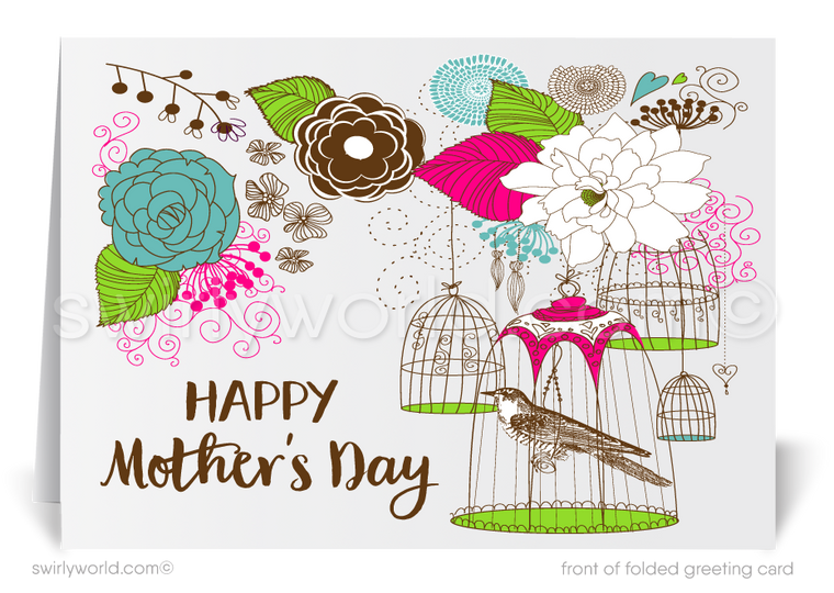 Business Mother's Day cards for customers and clients