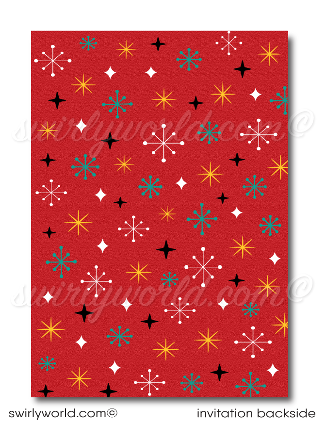 Step into 1950s rockabilly pin-up glamour with our digital invitation and thank you card set, perfect for a 40th birthday bowling bash! 🎳✨ Choose from vintage pin-up girl avatars and customize with Corjl. Features vibrant colors, retro fonts, and iconic imagery. Create a memorable celebration with our swanky designs!