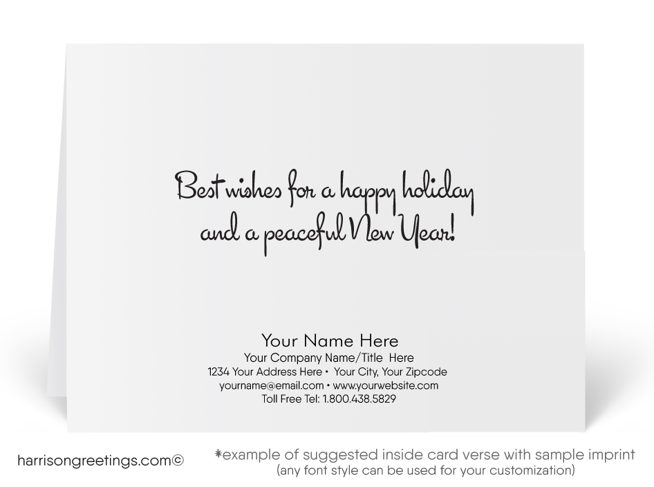 1950's Poodle Vintage Mid-Century Modern Christmas Holiday Cards