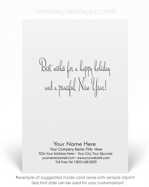 Mid Century Modern 1950's Vintage Holiday Cards