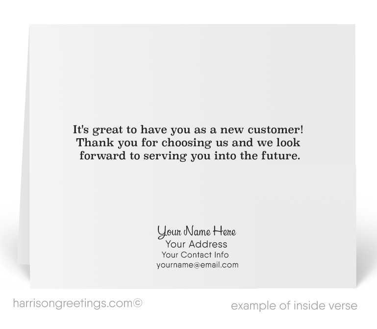Welcome Aboard Greeting Cards for Clients