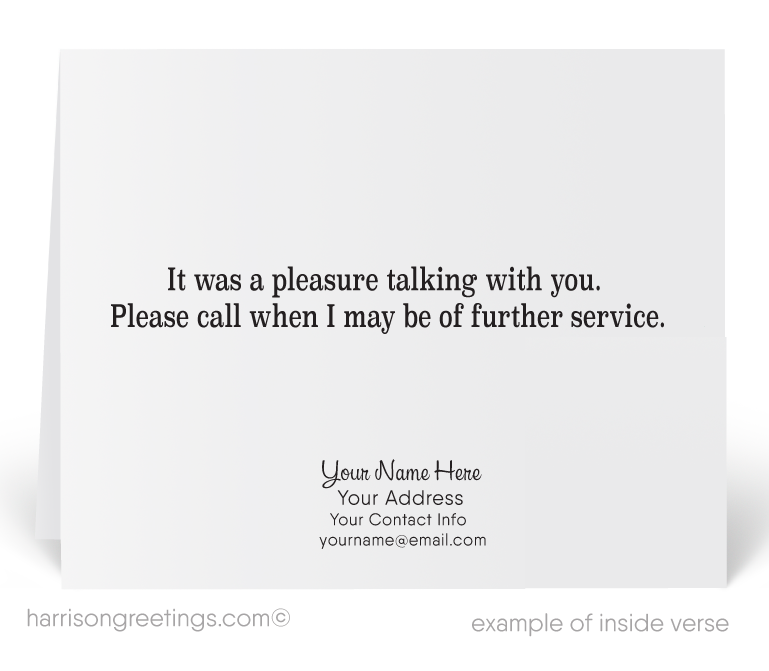 To Follow Up Sales Prospecting Client Cards