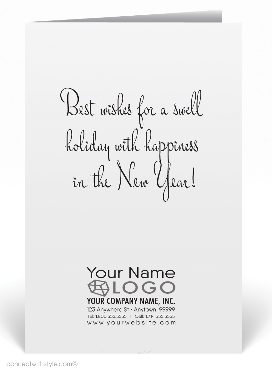 1950s Retro Holiday Cards – Vintage Christmas Cards With Atomic Modern Christmas Design