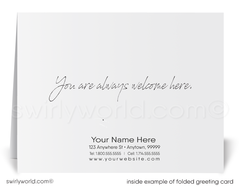 Thank You For Worshiping With Us Welcome Visitors Note Cards