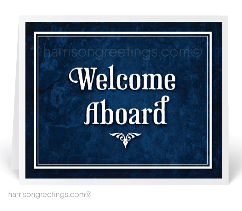 Welcome to Our Company Greeting Cards