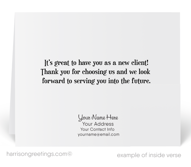 Welcome to Our Company Greeting Cards