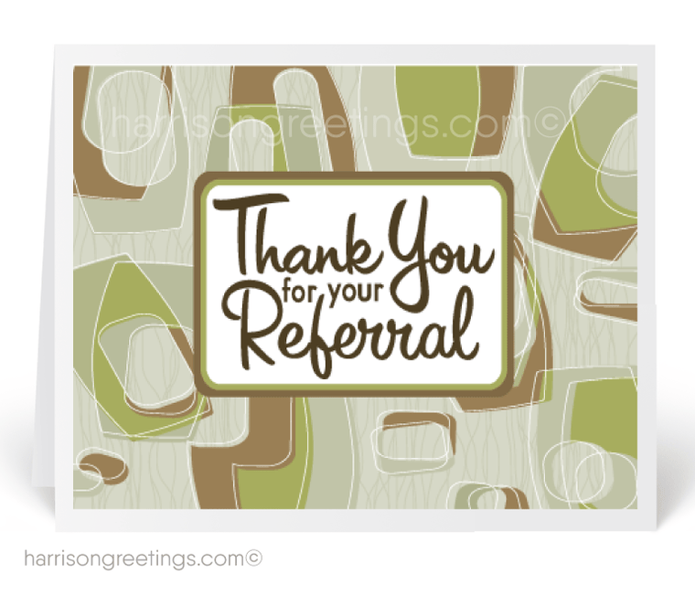 Retro Referral Cards for Customers
