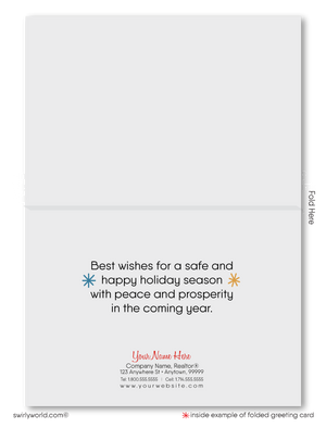 Client Happy Holidays Christmas Greeting Cards for Realtors® 