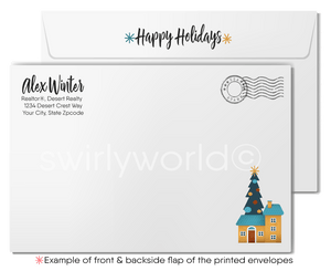 Client Happy Holidays Christmas Greeting Cards for Realtors® 