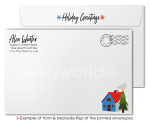 Happy Holidays Merry Christmas Greeting Cards for Realtors® 
