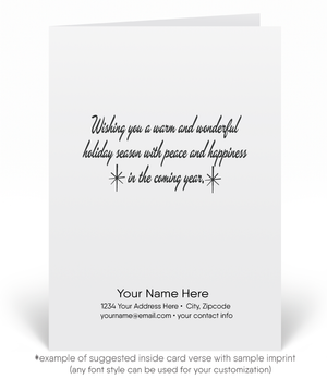 1950s Retro Mid-Century Modern Vintage Christmas Holiday Cards