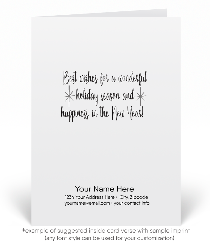 1950s Retro Vintage North Pole Christmas Cards