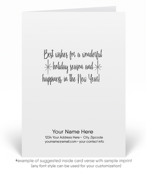 1950s Retro Vintage North Pole Christmas Cards