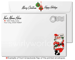 1950s Mid-Century Retro Modern Vintage Christmas Holiday Cards for Women