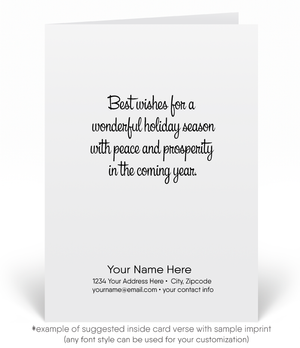 1950s Vintage Santa Claus Christmas Holiday Cards