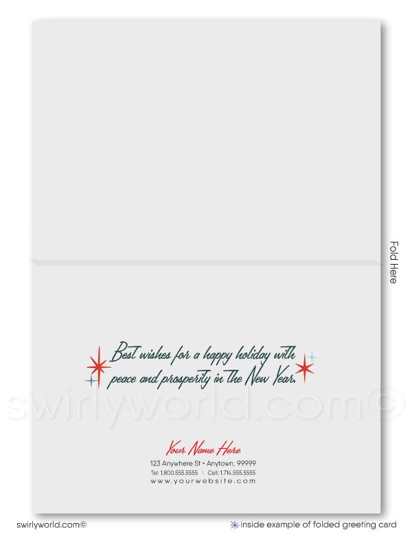 Merry Christmas Holiday Cards for Business