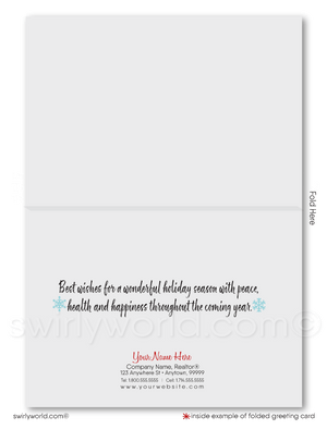 Commercial Real Estate Christmas Holiday Greeting Cards for Realtors® 