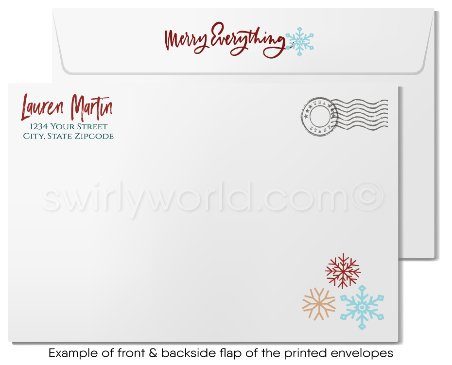 Commercial Real Estate Christmas Holiday Greeting Cards for Realtors® 