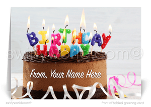 ender Neutral Corporate Company Business Happy Birthday Greeting Cards