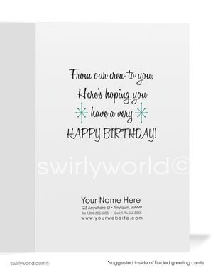 From the Office 1950's Happy Birthday Cards