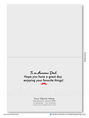 Customer Happy Father's Day Cards for Business