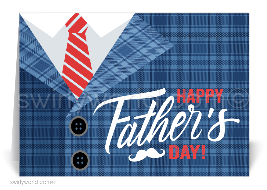 Customer Happy Father's Day Cards for Business