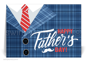 Customer Happy Father's Day Cards for Business