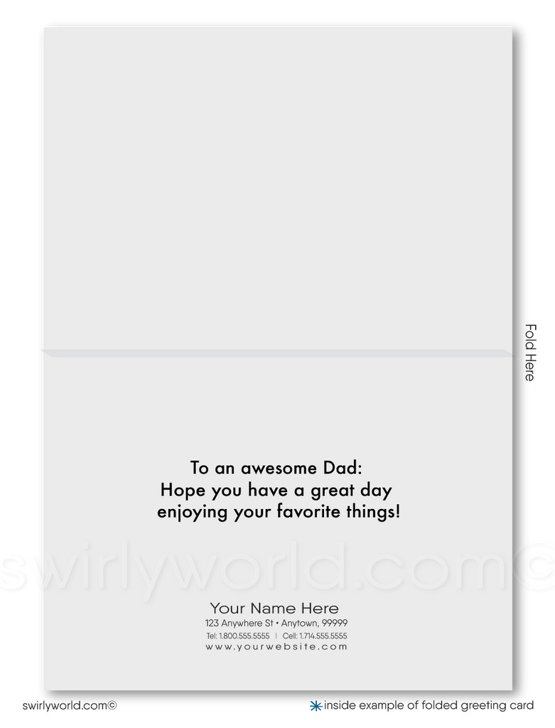 Business Happy Father's Day Cards for Customers