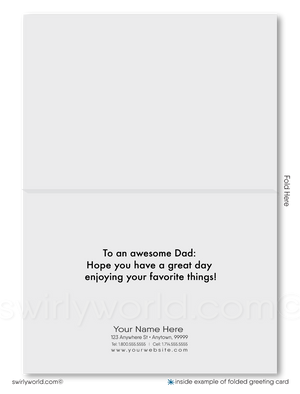 Business Happy Father's Day Cards for Customers