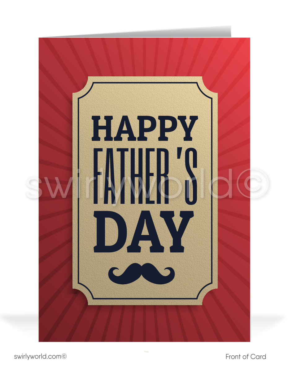 Business Happy Father's Day Cards for Customers