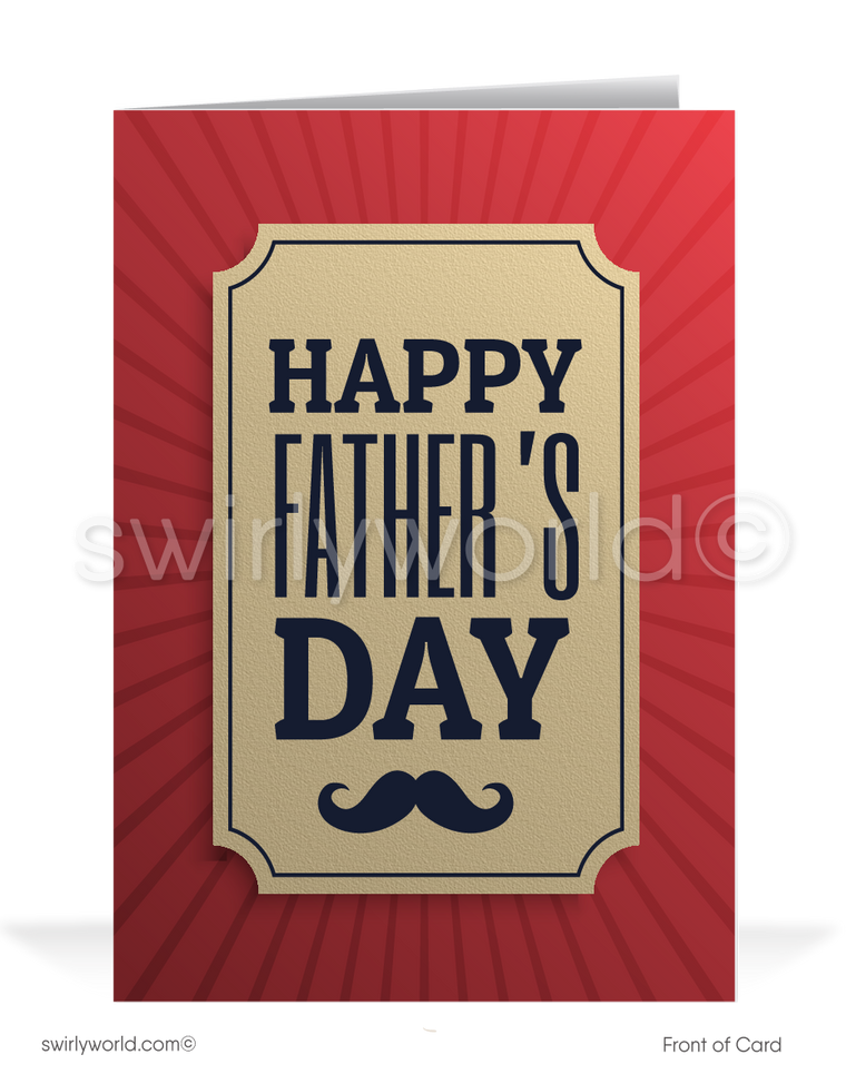 Business Happy Father's Day Cards for Customers