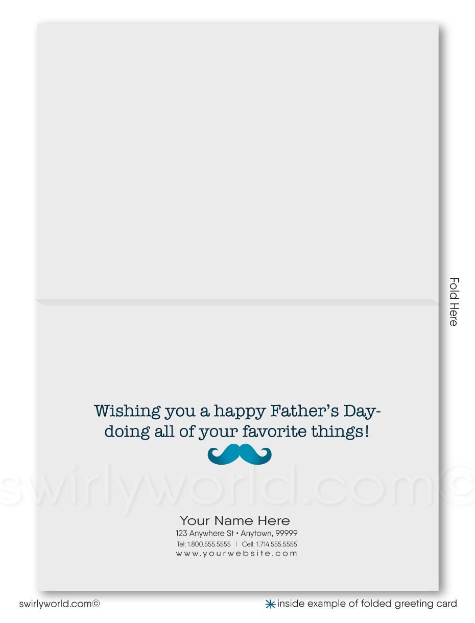 Rad Dad Business Happy Father's Day Cards for Clients