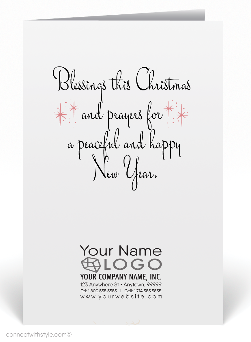 Vintage 1950s Religious Christian Christmas Cards