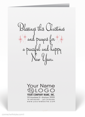 Vintage 1950s Religious Christian Christmas Cards