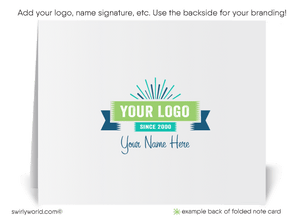 Atomic Retro Modern Mid-Century Pattern Business Thank You Note Cards