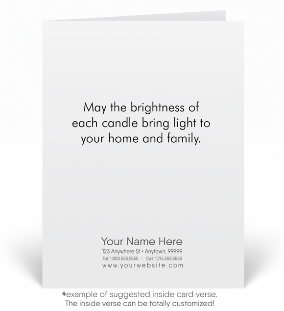 Modern Hanukkah Greeting Cards