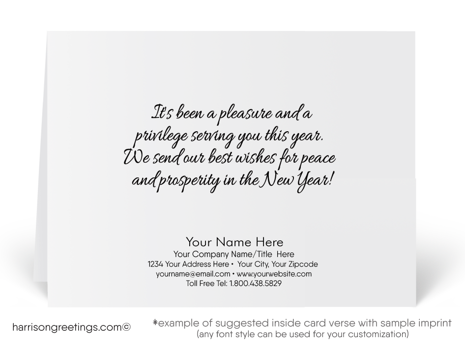 2022 Corporate Happy New Year Greeting Cards