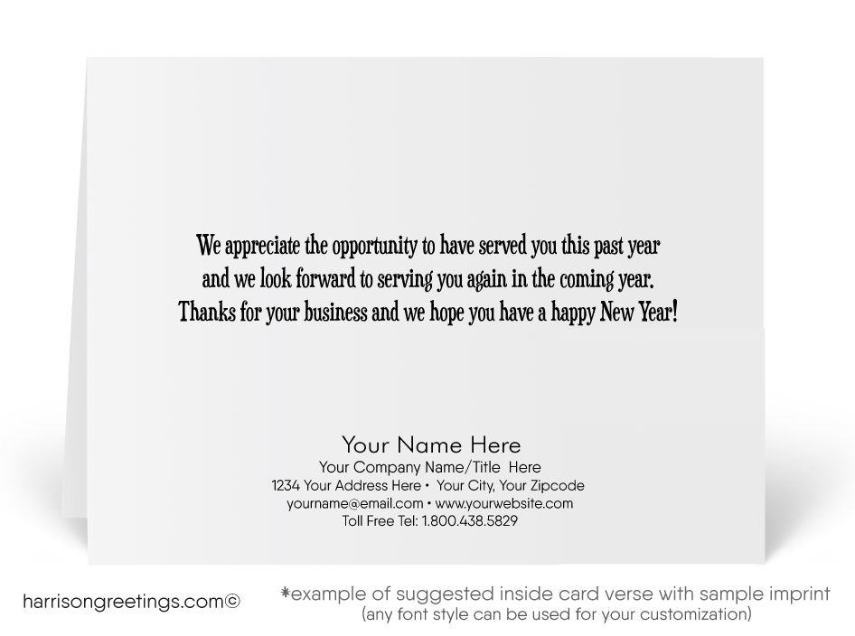 2022 Business Happy New Year Greeting Cards