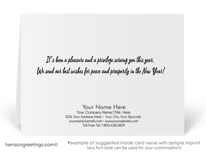 Contemporary 2019 Happy New Year Cards